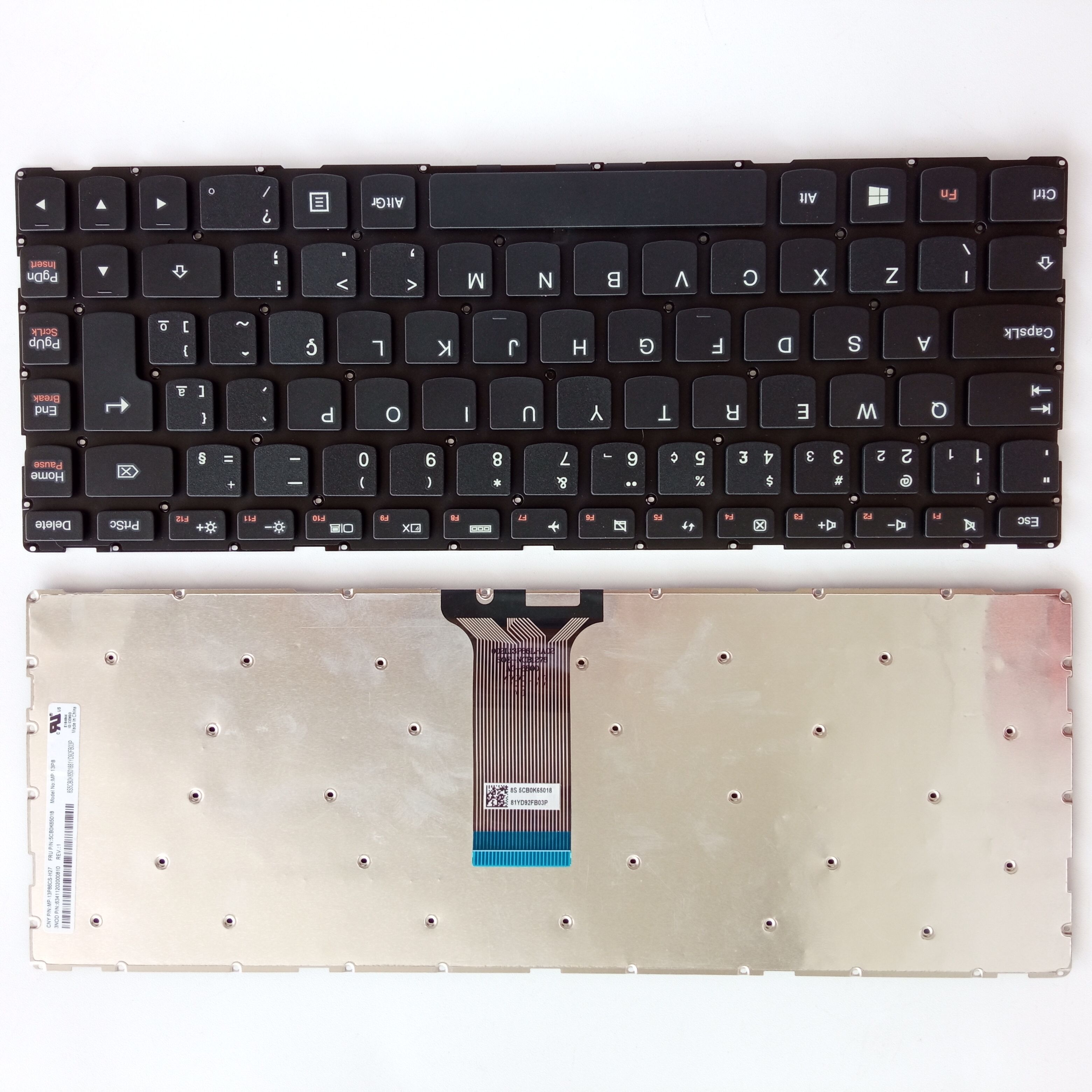 Picture of New Replacement Laptop Keyboard For LENOVO S41-70/YOGA500-14/100S-14/300S-14 BLACK BR Layout